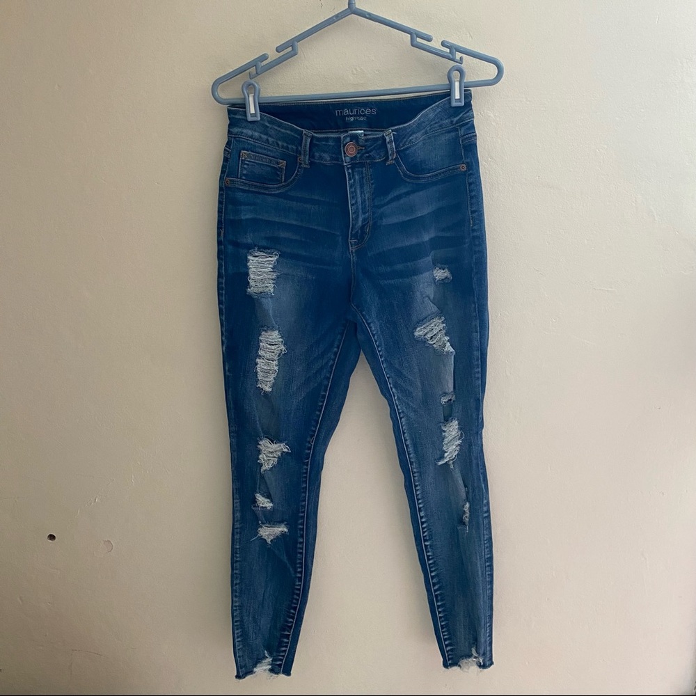 maurice’s high rise jeans